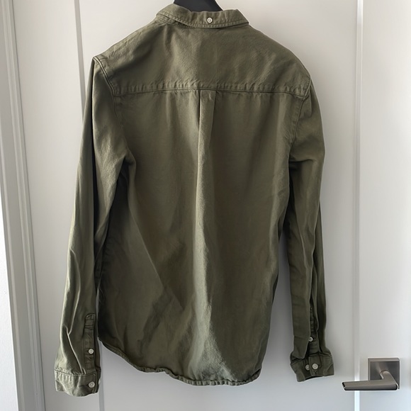 Olive Green Zara Shirt - Picture 2 of 3